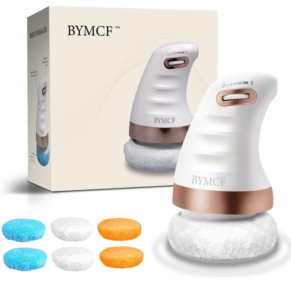 BYMCF Beldogne Body Sculpt Mach w6 Washable Pads for Body Parts White 1.0 Count